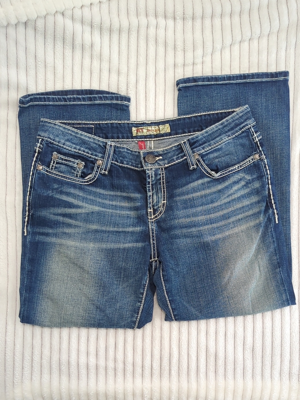 Buckle Denim BKE Tenley Women's Bootcut Faded Blue Jeans